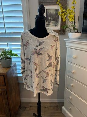 Magnolia Pearl NWT Ever Thine Viggo Long Sleeve Tee - Top 3170 in Bring Joy, OS